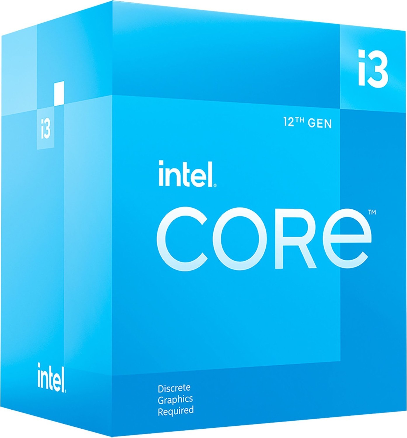 Intel Core i3-12100F - 4C/8T, 3.30-4.30GHz, boxed