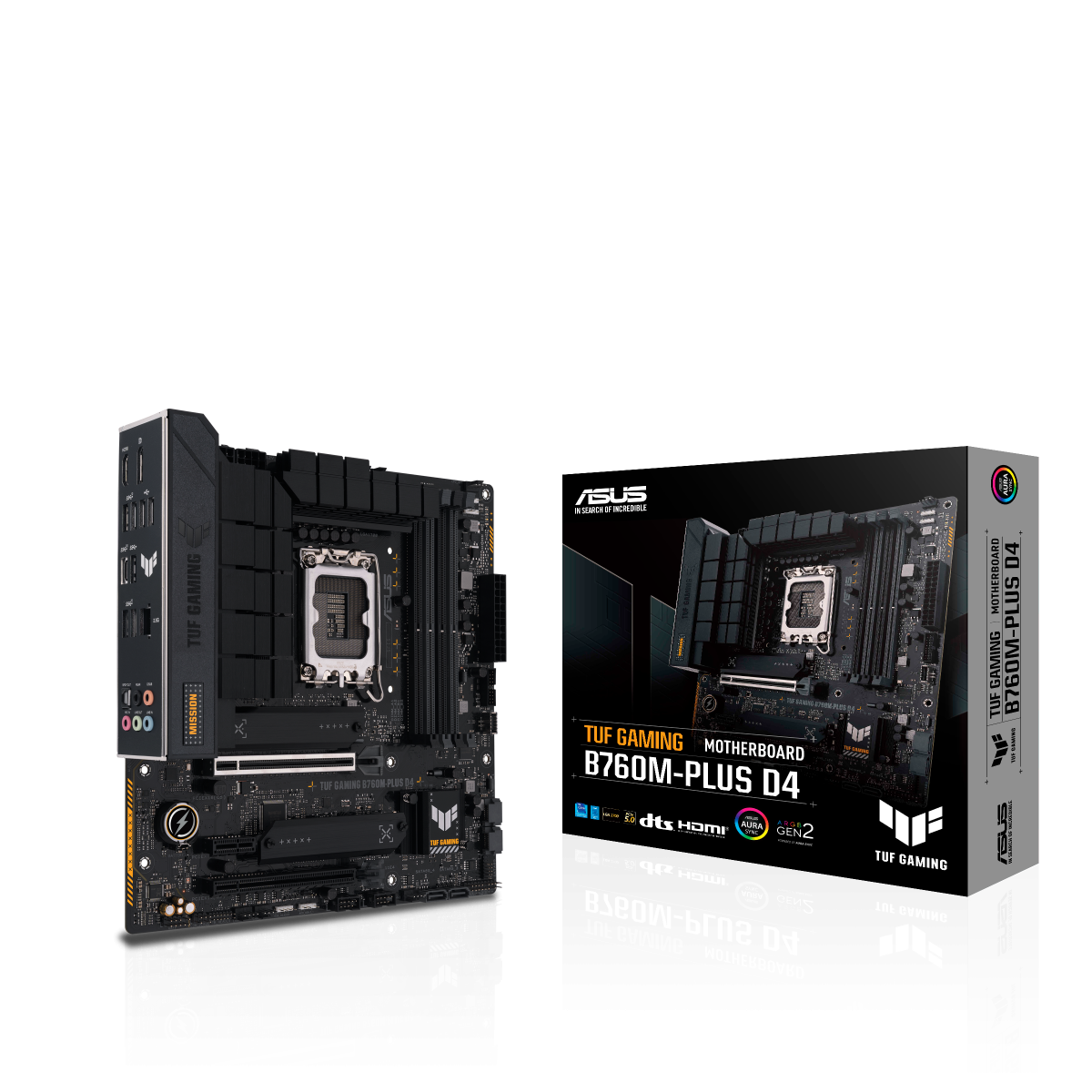 ASUS TUF GAMING B760M-PLUS D4 Mainboard Sockel 1700