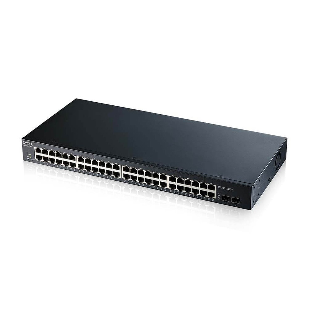 Zyxel GS1900-48 V2 Smart Managed Switch 48x Gigabit Ethernet, Layer 2, Rackmount