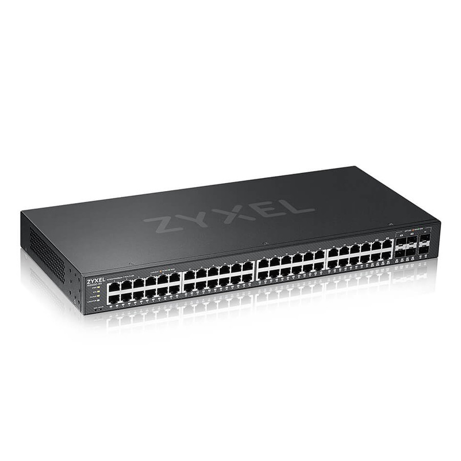 Zyxel GS2220-50 Managed Switch 44x Gigabit Ethernet, 4x RJ45/SFP Combo, 2x Gigabit SFP