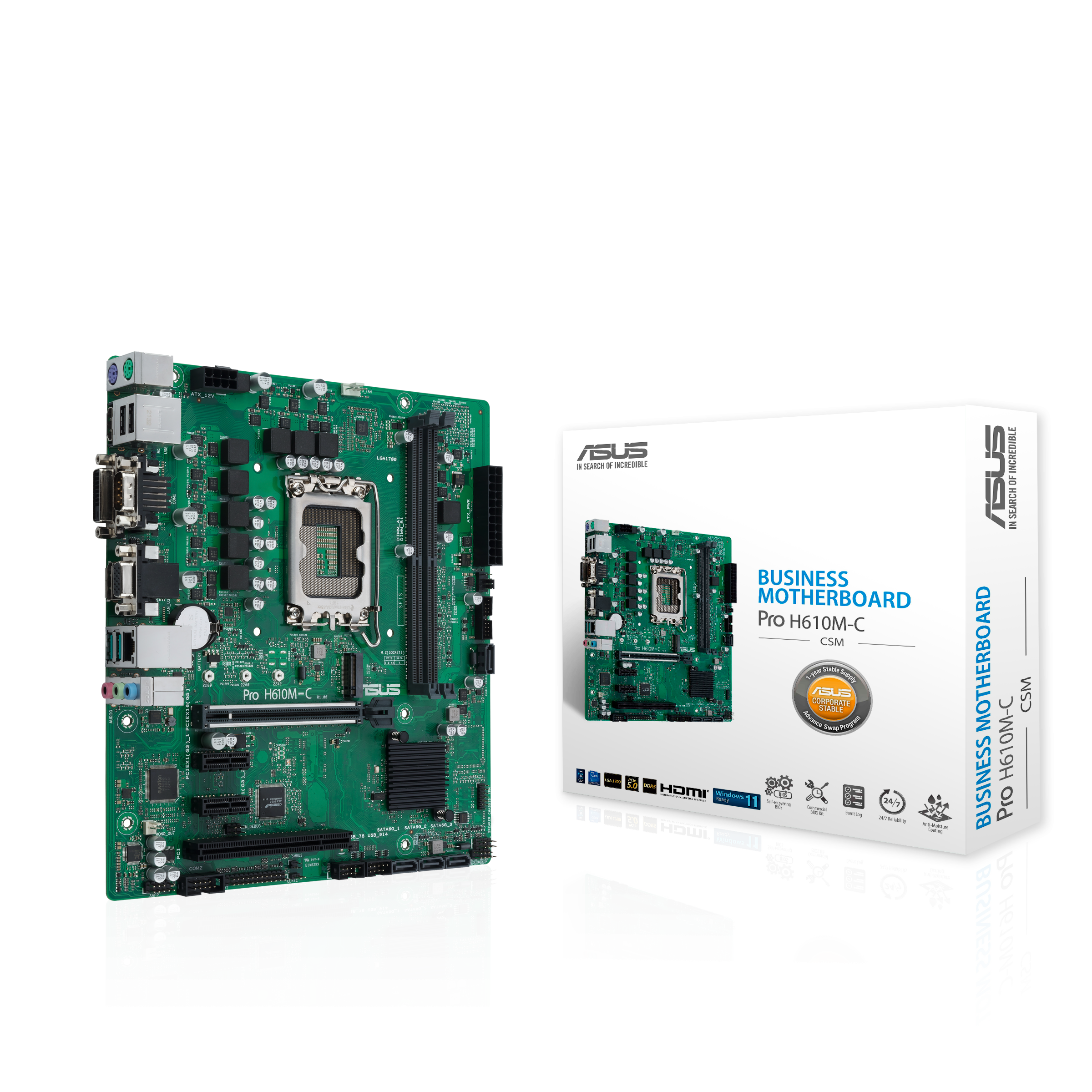 ASUS Pro H610M-C-CSM