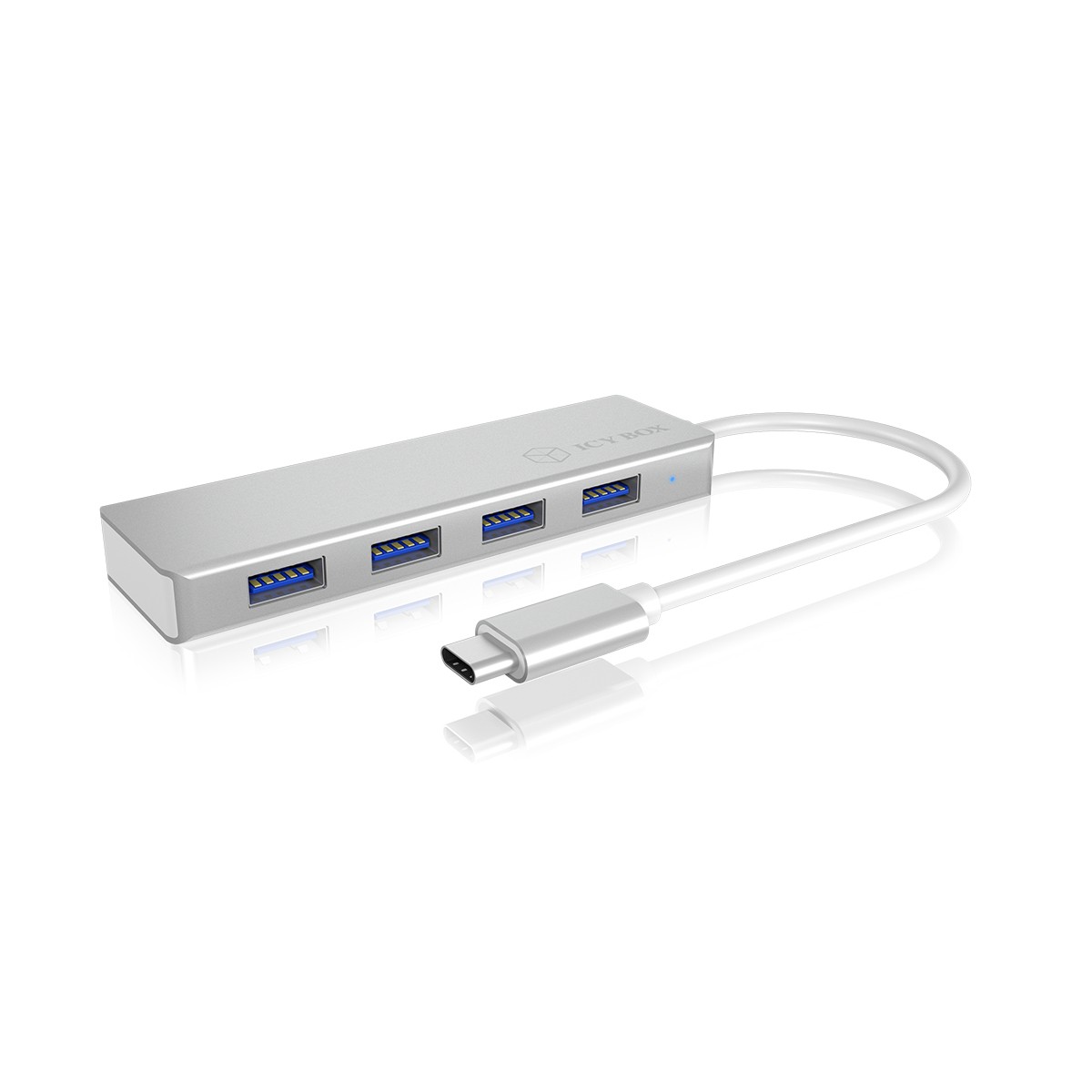ICY BOX IB-HUB1425-C3 USB 3.0 Type-C Hub mit 4 USB Anschlüssen