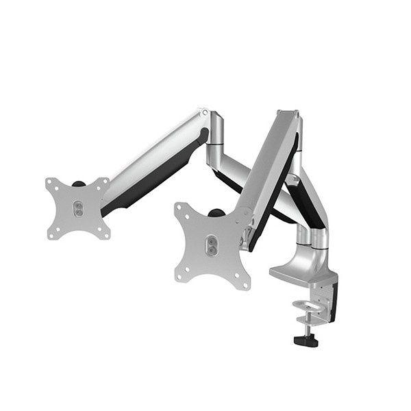 ICY BOX IB-MS504-T Monitorständer mit Tischhalterung für zwei Monitore bis zu 32" (81 cm) Bildschirmdiagonale