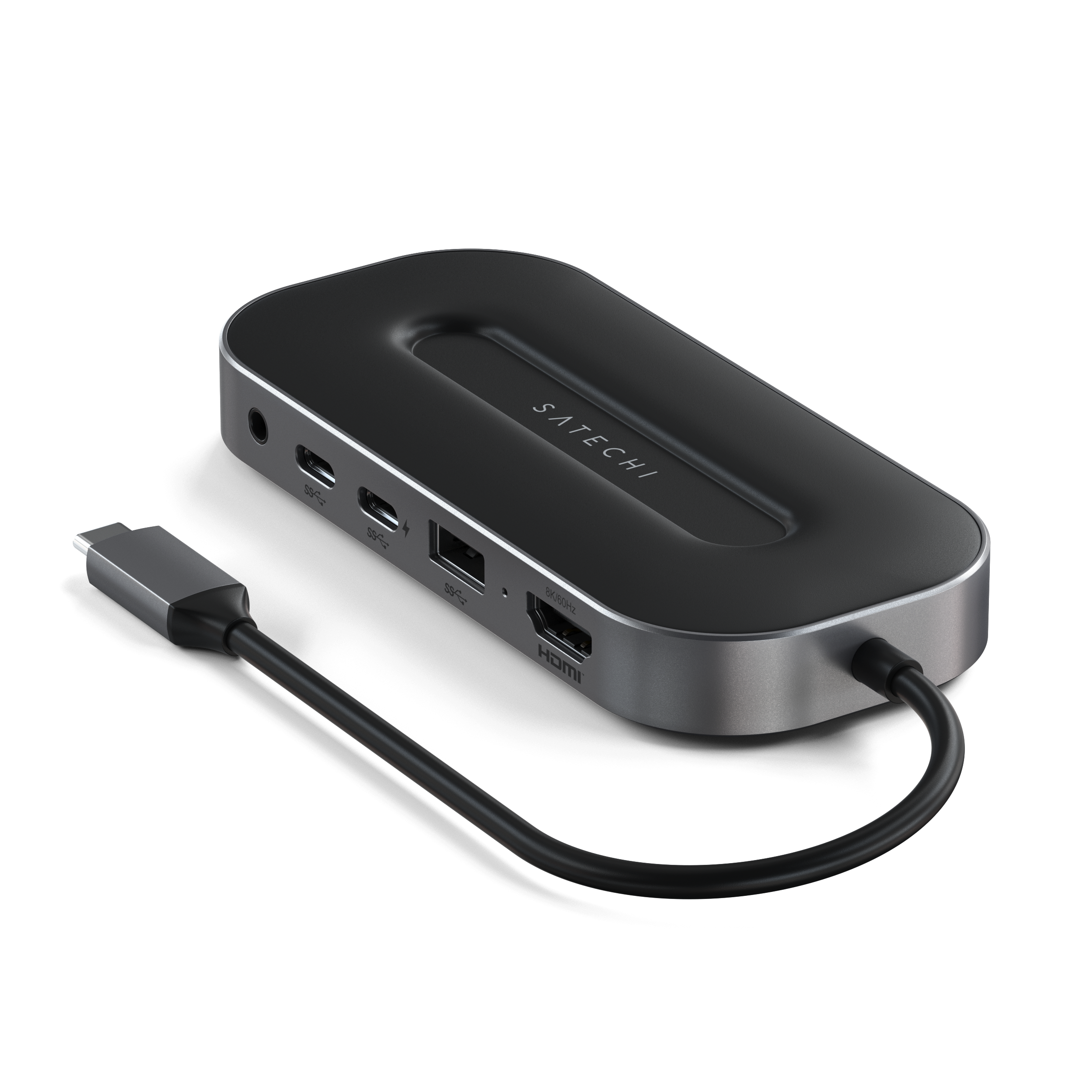 Satechi USB4 Multiport  Adapter with 2.5G Ethernet space grey