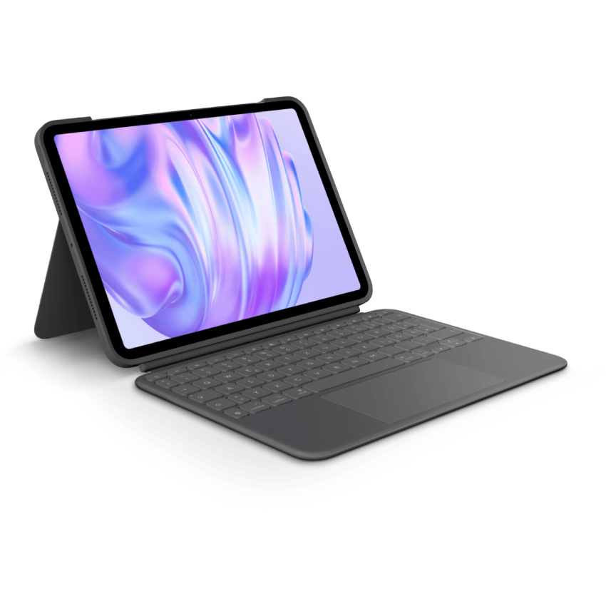 Logitech Combo Touch Tastatur-Schutzhülle f. iPad Pro 11"(M4/M5) Abnehmbare Tastatur, DE-Layout