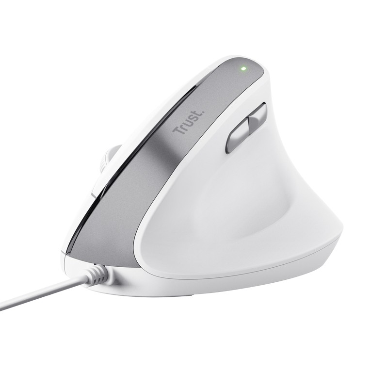 Trust Bayo II Ergonomische Mouse White