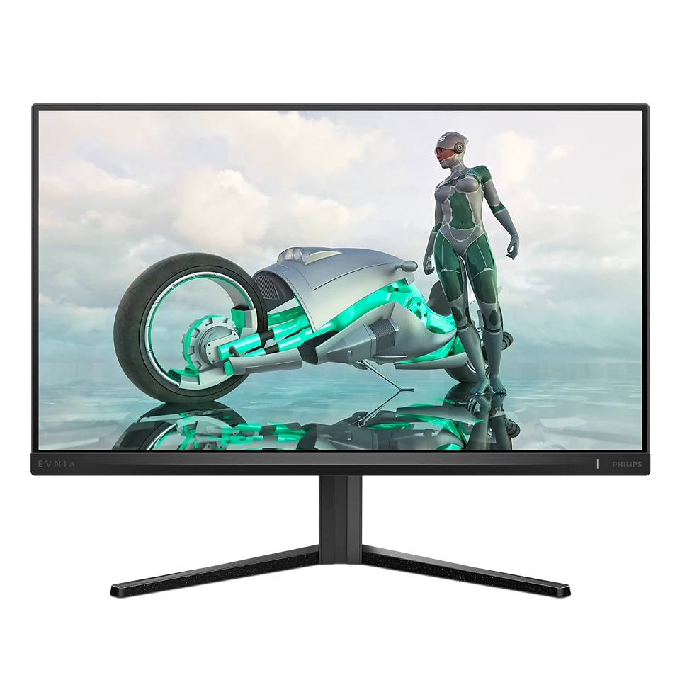 Philips Evnia 24M2N3200S 24 Zoll FHD Gaming Monitor, 180 Hz, 0.5 ms, FreeSync Prem., G-Sync comp. (1920x1080, HDMI 2.0, DisplayP