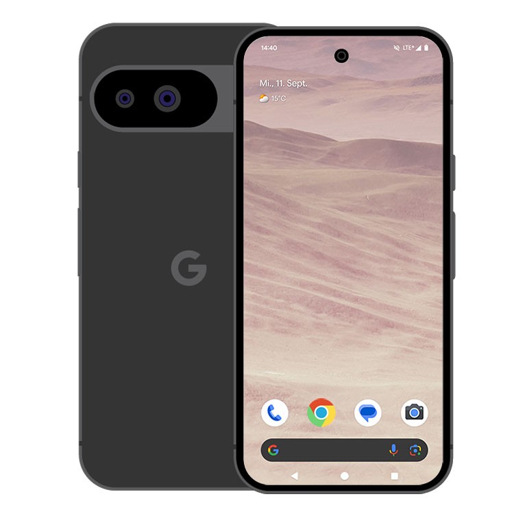 Google Pixel 9 256GB Obsidian 16cm (6,3") OLED Display, Android 14 / Pixel UI, 50MP Dual-Kamera