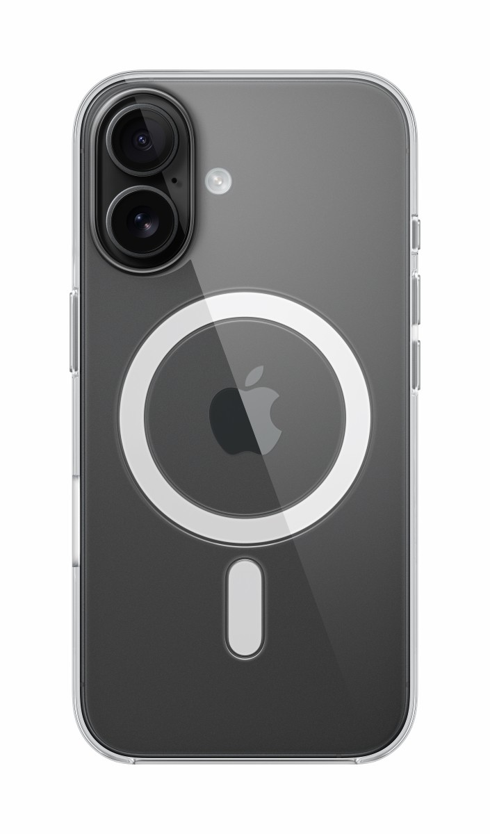 Apple Clear Case iPhone 16 mit MagSafe