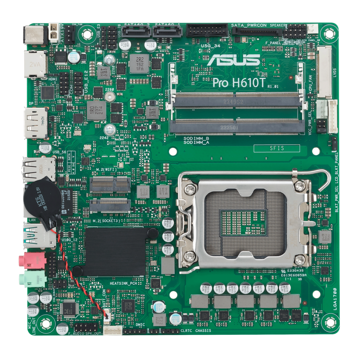 ASUS Pro H610T-CSM Mainboard
