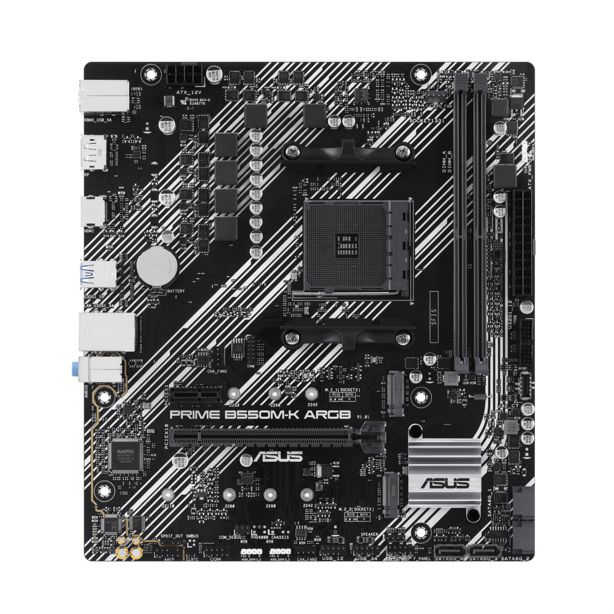 ASUS Prime B550M-K ARGB Mainboard