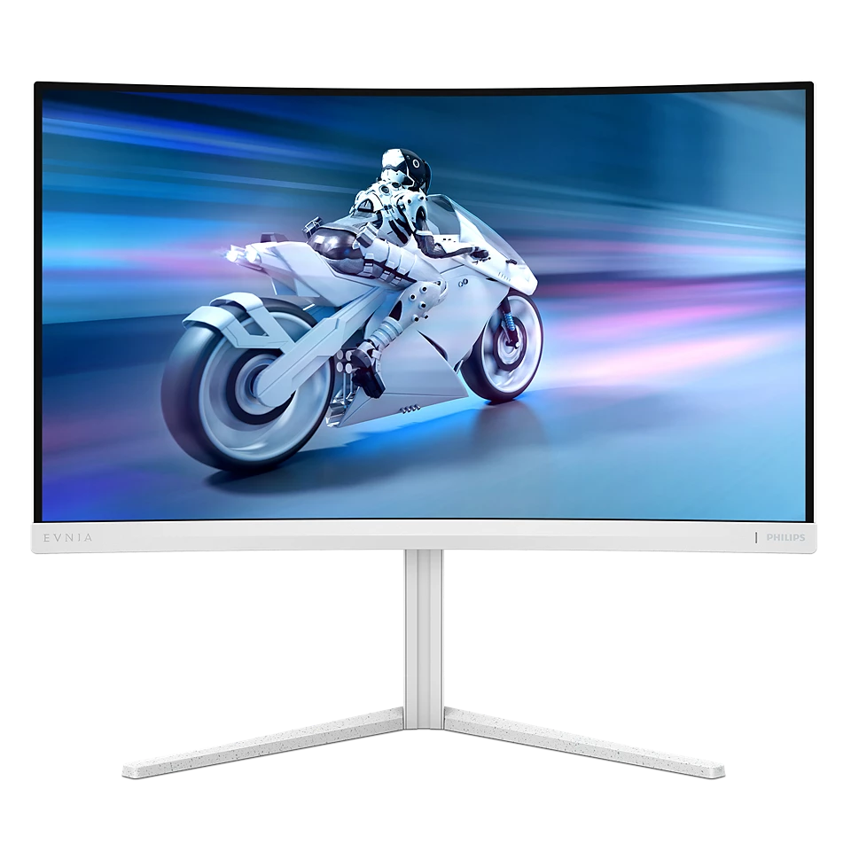 Philips Evnia 27M2C5201L 27 Zoll FHD Curved Gaming Monitor, 180 Hz, 1 ms GtG, FreeSync Prem. (1920x1080, 2x HDMI 2.0, 1x DP 1.4)