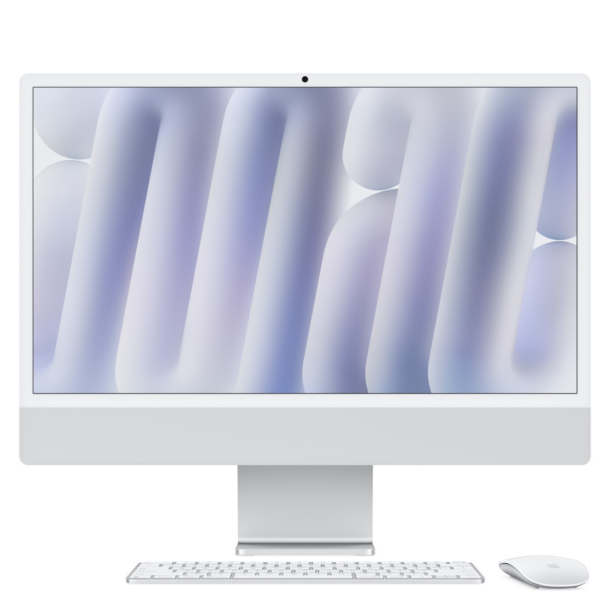 Apple iMac MWUV3D/A Silber 61cm(24‘‘) M4 10-Core Chip, 10-Core GPU, 16GB Ram, 512GB SSD