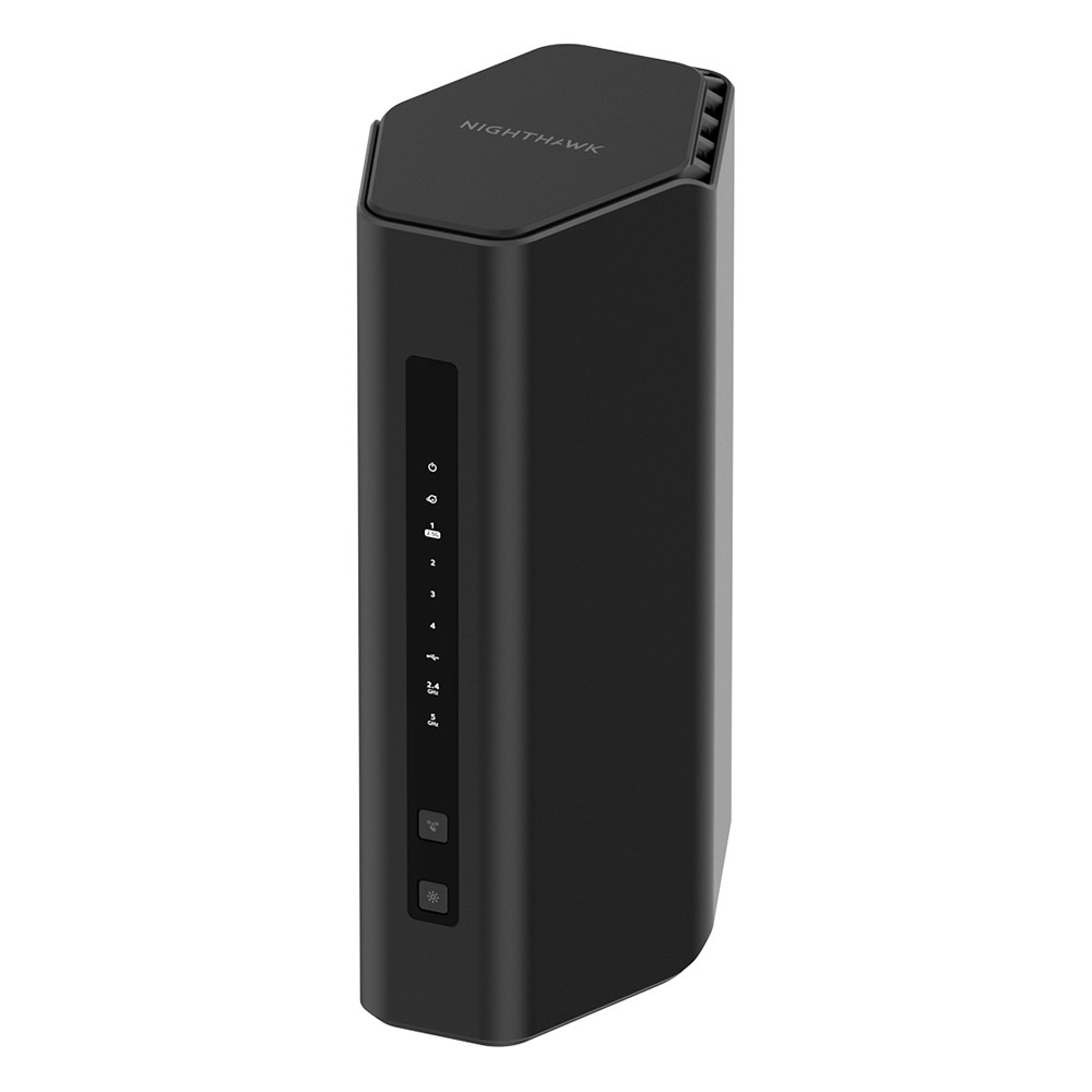 NETGEAR Nighthawk RS200 WiFi 7 Router BE6500 Dual-Band, 1x 2.5G WAN, 1x 2.5G LAN, 3x 1G LAN, 185 m² Abdeckung