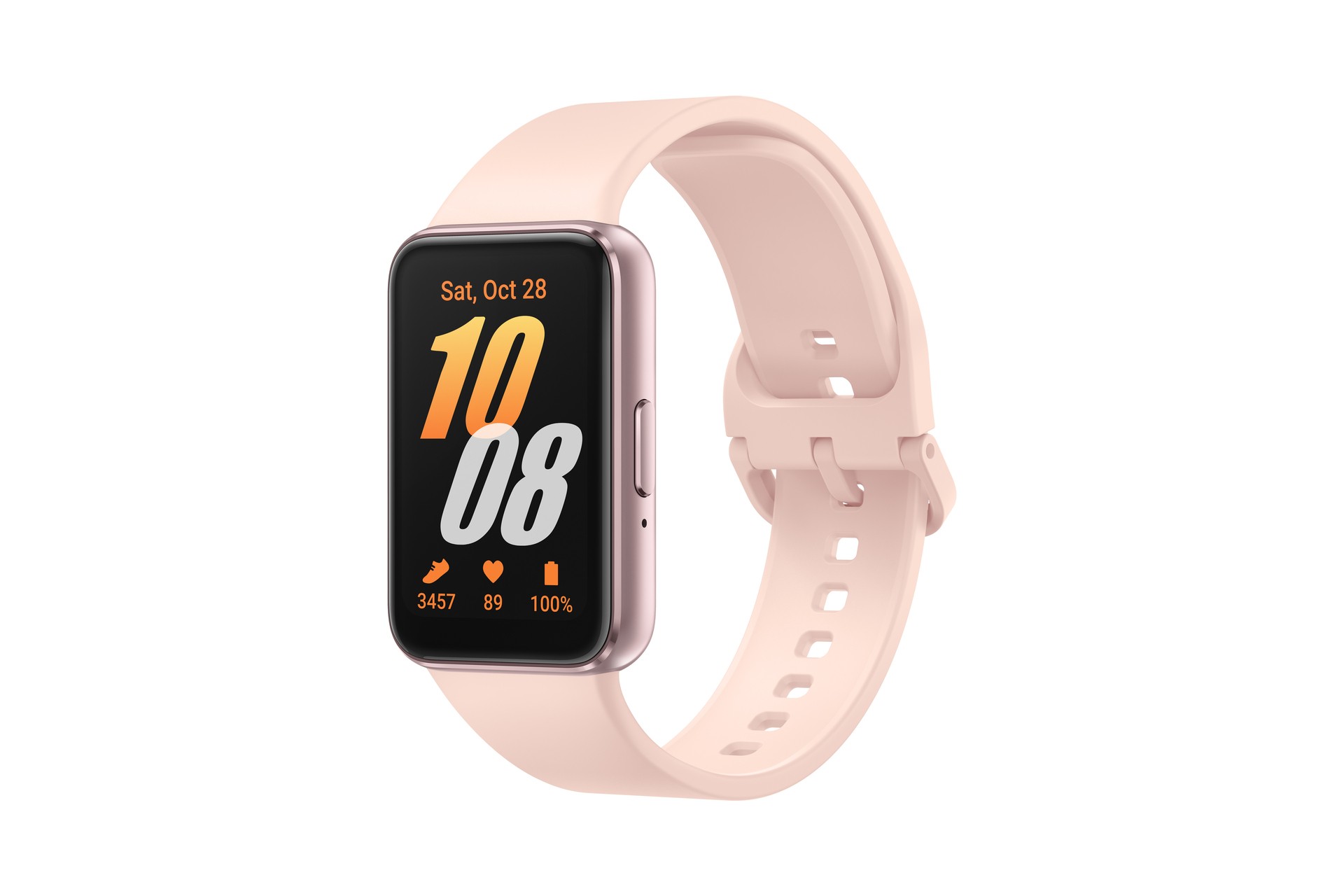 Samsung Galaxy Fit3 SM-R390, Pink Gold Beschleunigungssensor, Lagesensor, Barometer, Optischer Herzfrequenz Sensor, Lichtsensor,