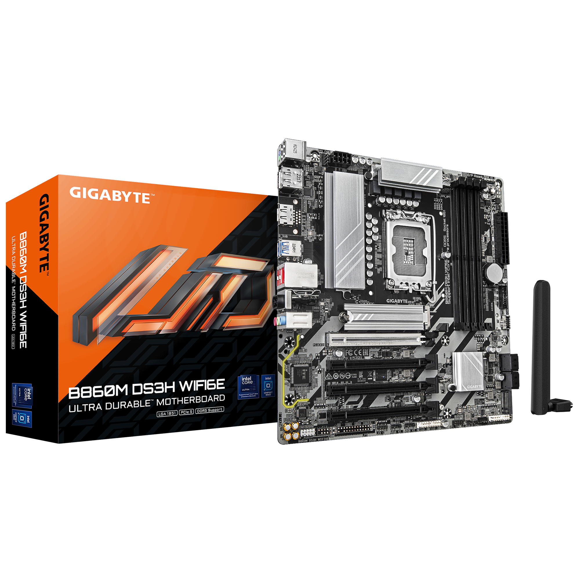 GIGABYTE B860M DS3H WIFI6E Mainboard