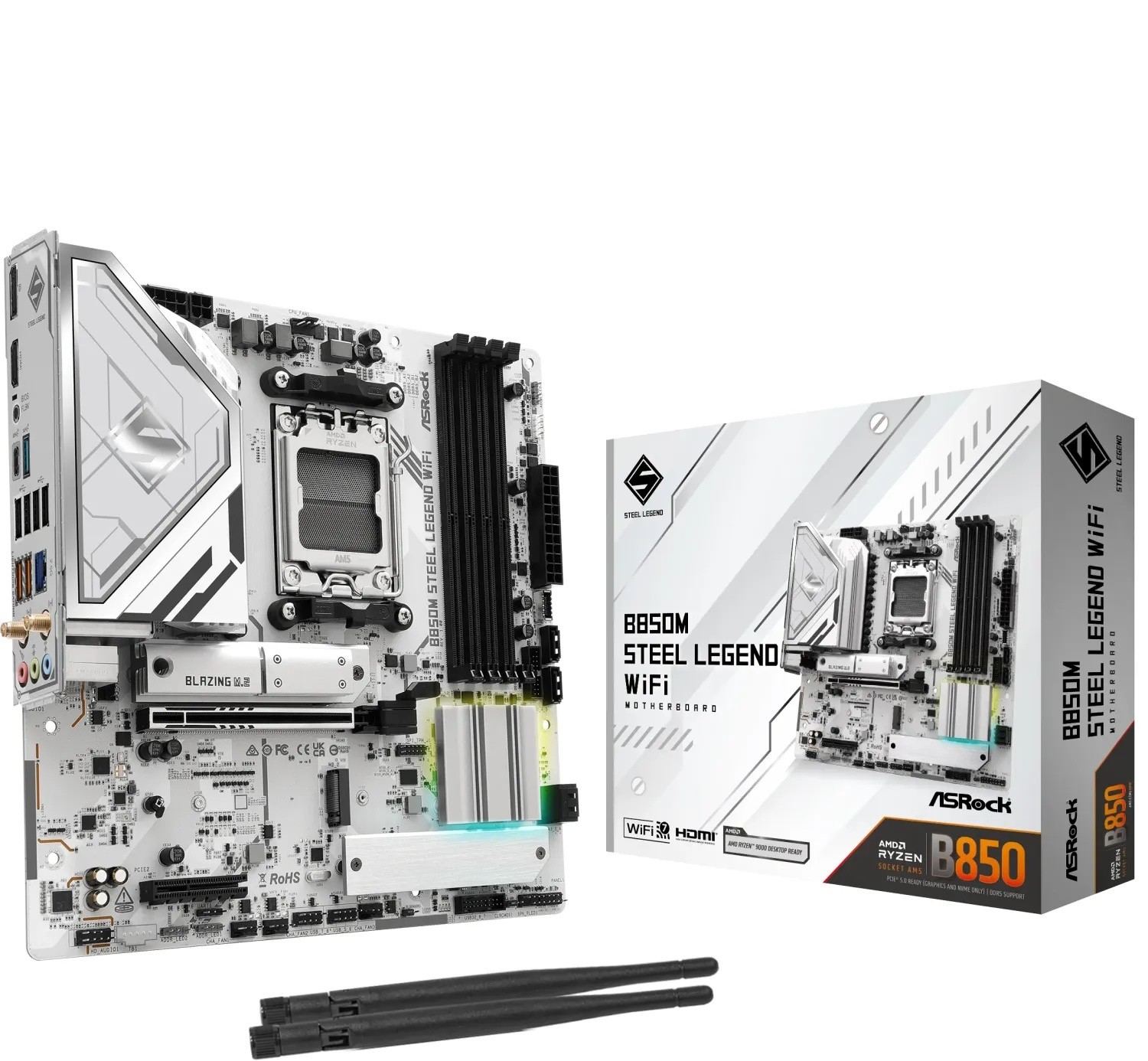 ASRock B850M Steel Legend WiFi Mainboard