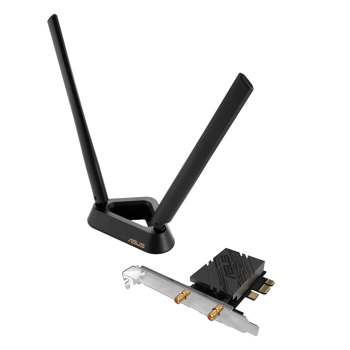 ASUS PCE-BE92BT WiFi 7 Bluetooth 5.4 Adapter BE9300 Triband, PCI Express, 2x Externe Antenne