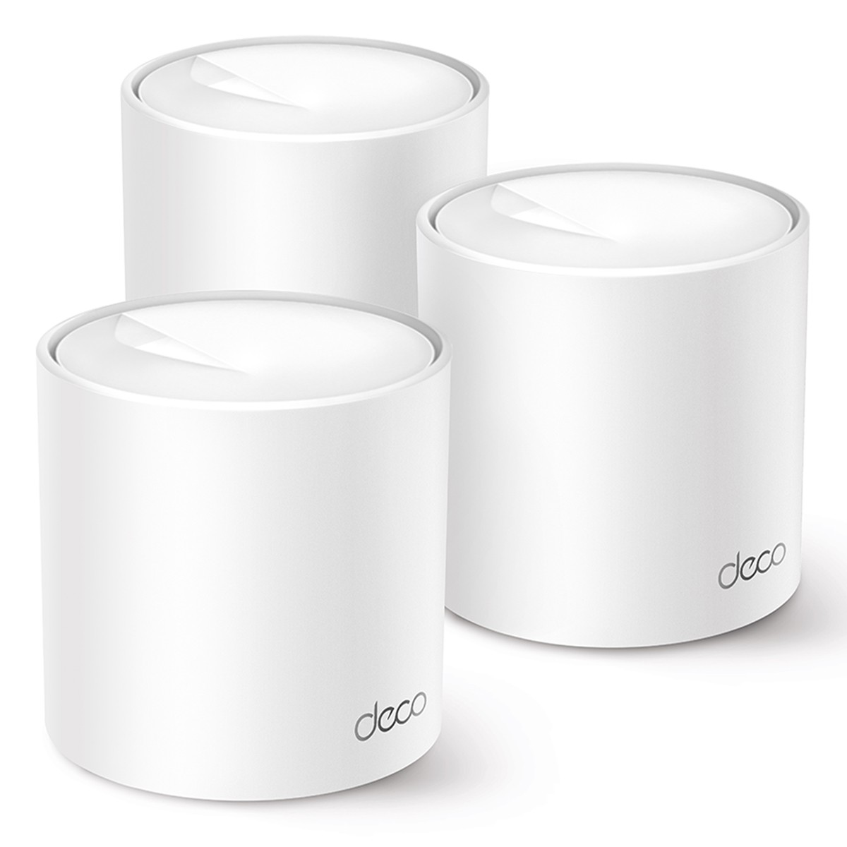 TP-Link Deco X10 WiFi 6 Mesh System, 3er Set AX1500 Dual-Band, 2x Gigabit Ethernet Ports (pro Einheit)