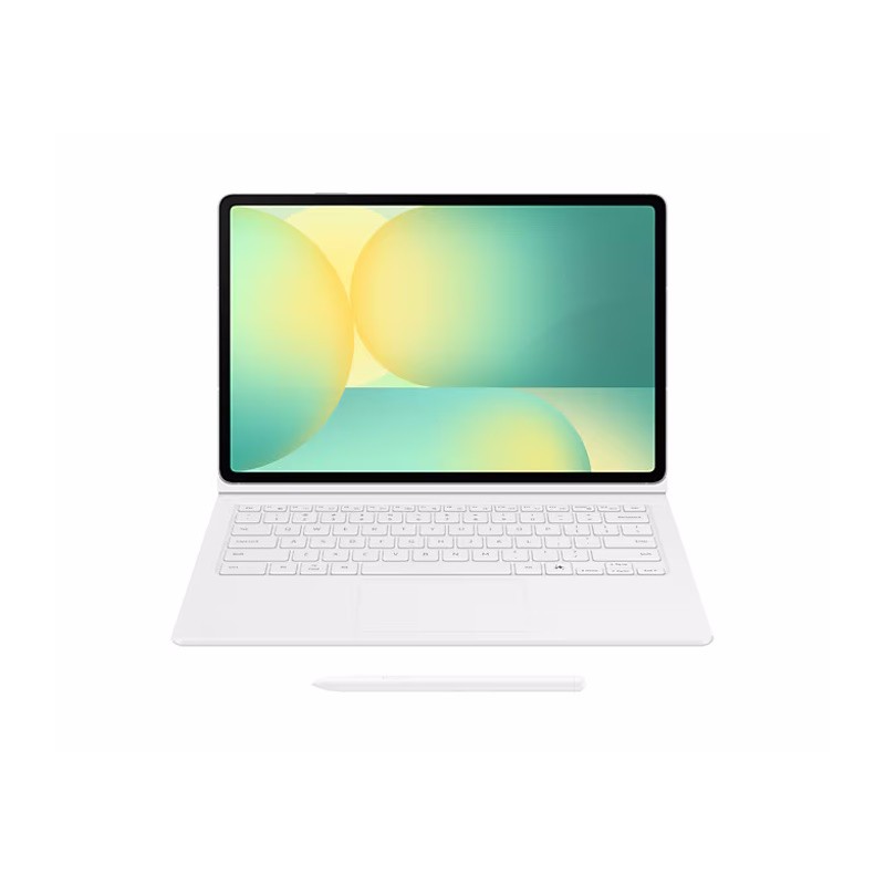 Samsung Keyboard Book Cover für Tab S10 FE+, White