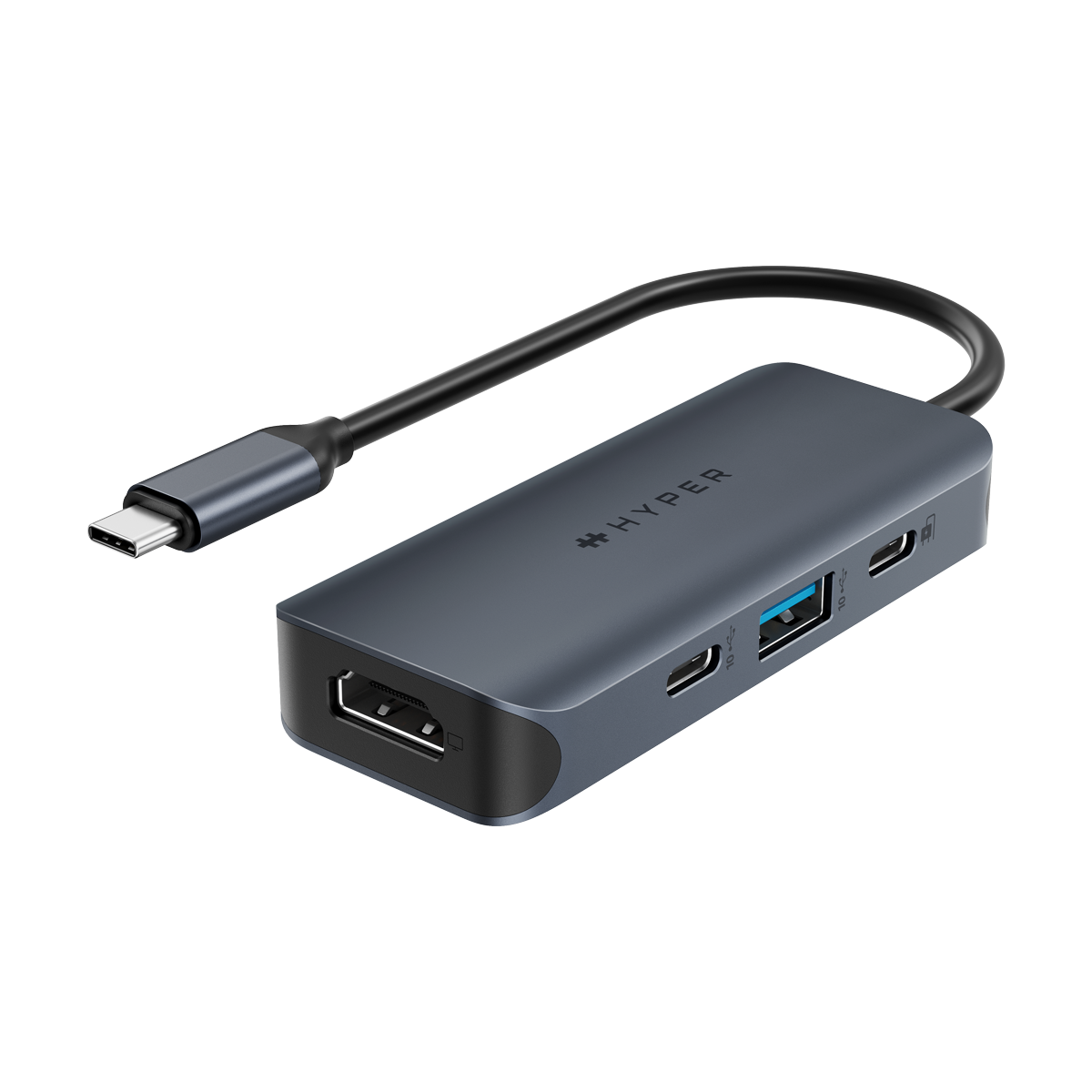 Hyper HyperDrive EcoSmart Gen.2 Universal USB-C 4-in-1 Hub 100W HyperDrive EcoSmart Gen.2 Universal USB-C 4-in-1 Hub mit 100 W P