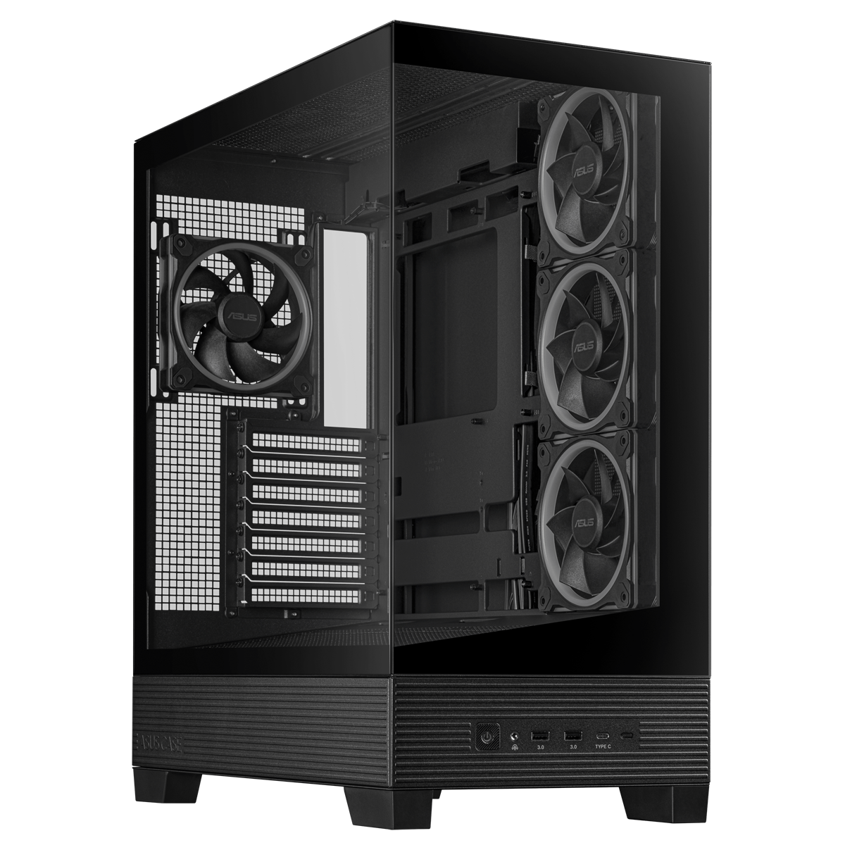 ASUS A31 PLUS TG ARGB Black | PC-Gehäuse