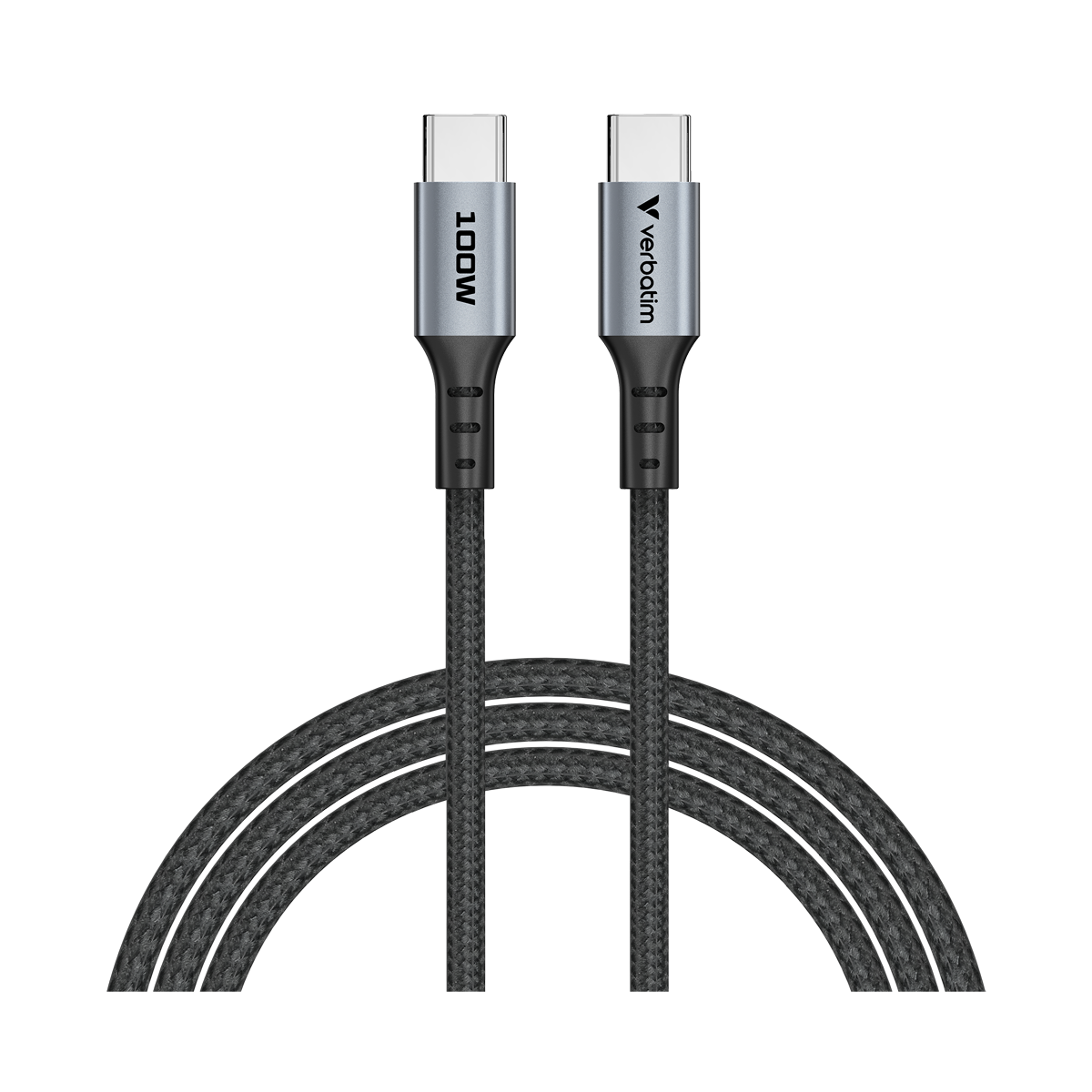 VERBATIM Sync & Charge USB-C zu USB-C 100W 120 cm