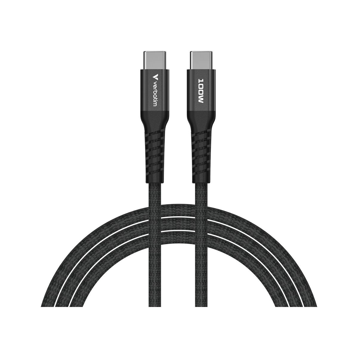 VERBATIM Sync & Charge USB-C zu USB-C 100W Magnetkabel 120 cm