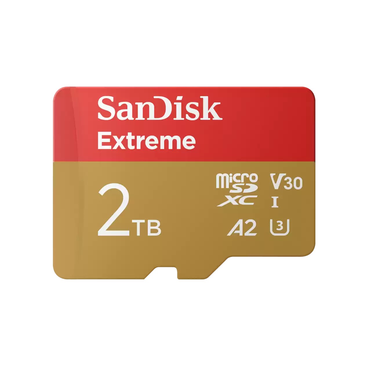SanDisk 2TB Extreme microSD Speicherkarte 240MB/s & 130MB/s Lese/Schreibgeschwindigkeit, A2 C10 V30 UHS-I U3