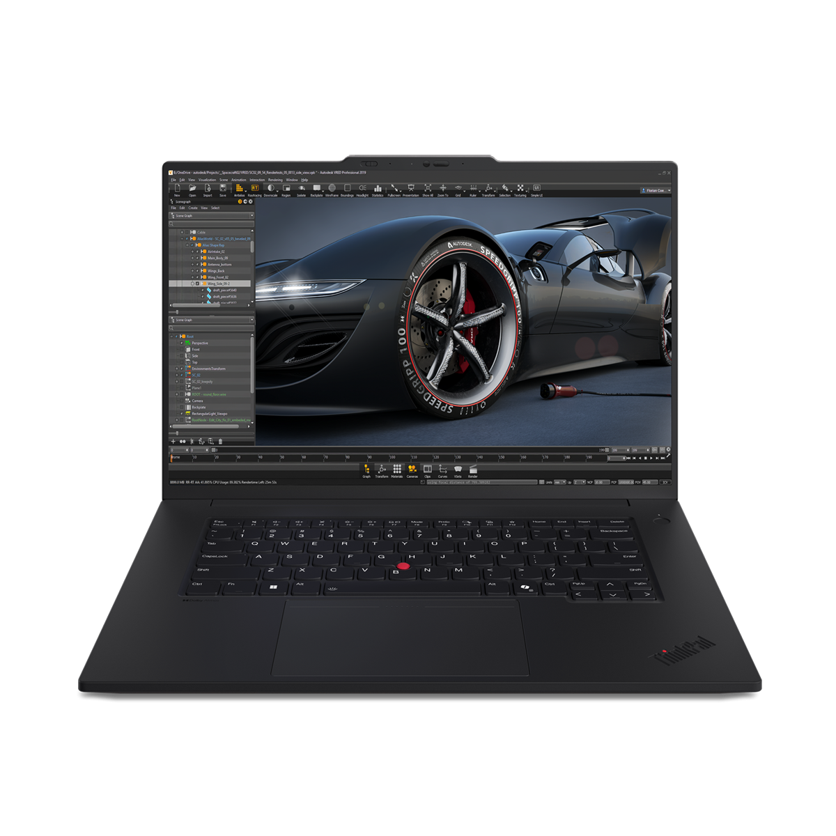 Lenovo ThinkPad P1 Gen 7 - 21KV003CGE - 16" WUXGA, Intel® Core™ Ultra 7 165H, 64GB RAM, 2TB SSD, Windows 11 Pro