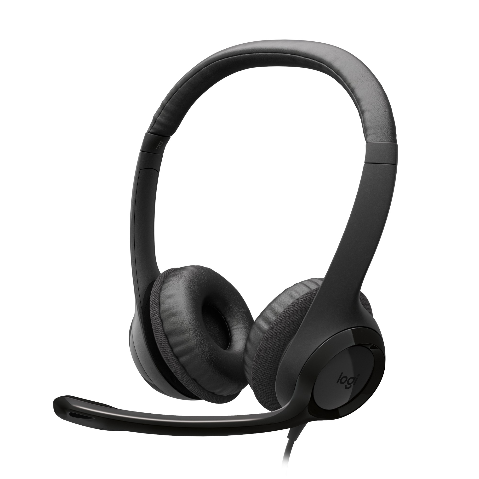 Logitech H390 Stereo-Headset, Kabelgebunden, USB-C Anschluss Klare Audioqualität für Musik, Telefonie und Besprechungen, Rotiere