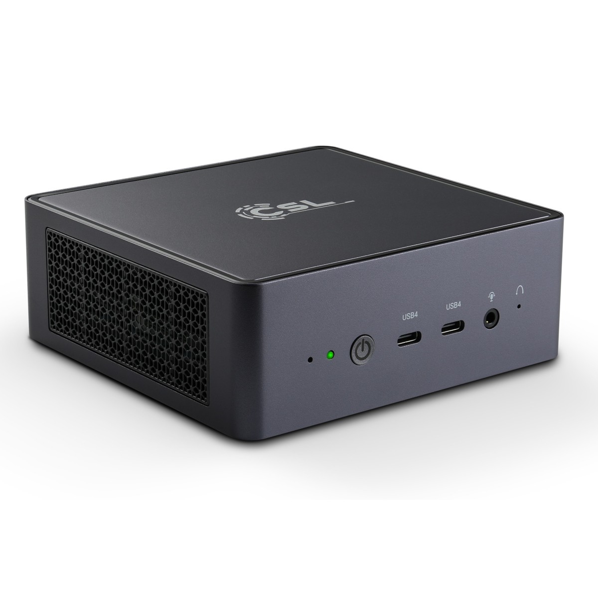 CSL VenomBox Mini PC AMD® Ryzen 5 7640HS, 16GB DDR5 RAM, 500GB M.2 NVMe SSD, Radeon 760M, oOS