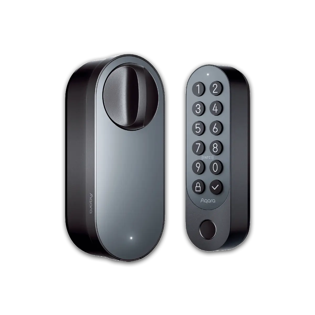 Aqara Smart Lock U200 (Black) smartes Türschloss mit verschiedenen Entriegelungsmethoden