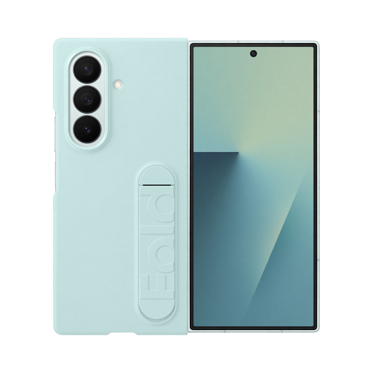 Samsung Silicone Case für Galaxy Fold7 Light Cyan