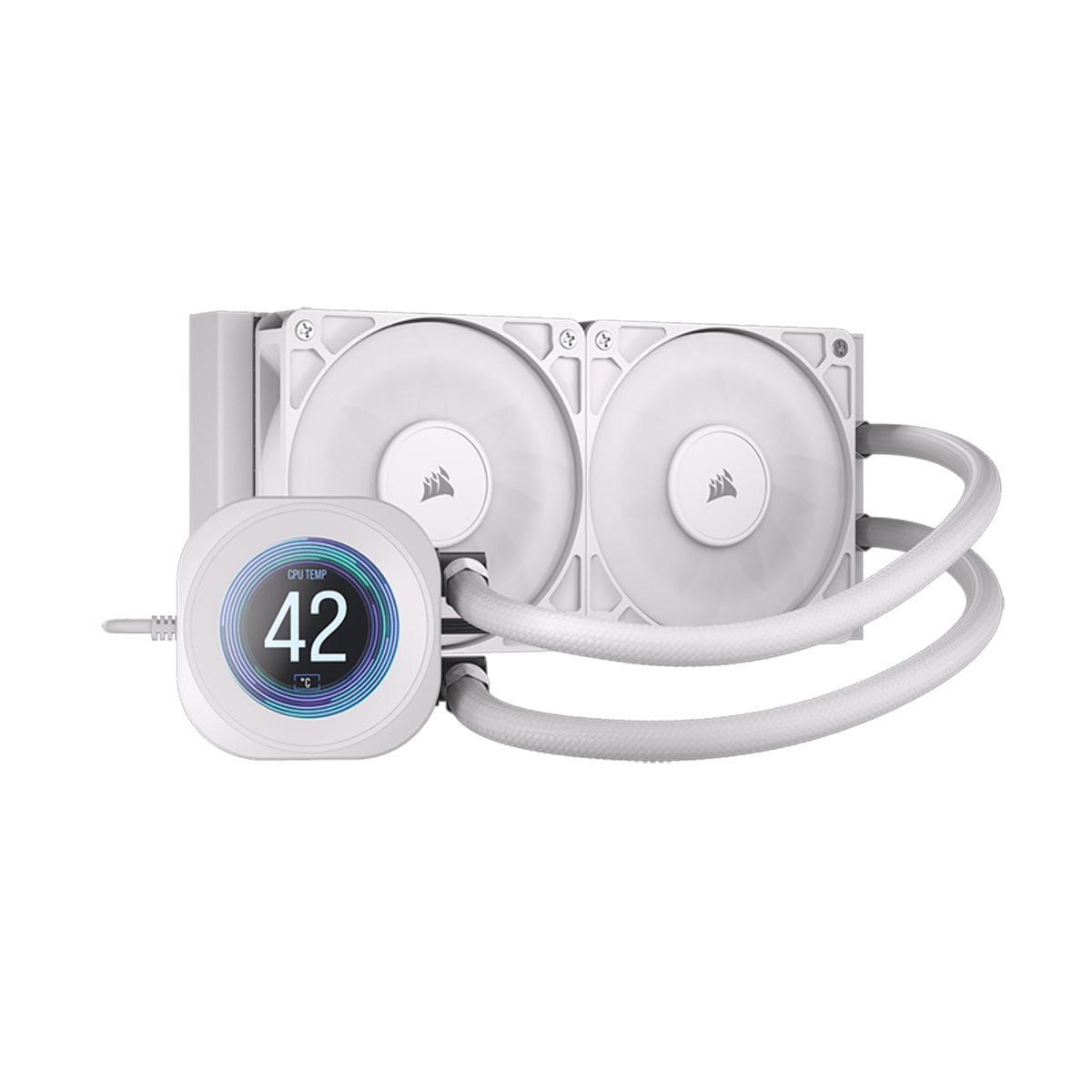 CORSAIR NAUTILUS 240 RS LCD White | AiO-Wasserkühlung