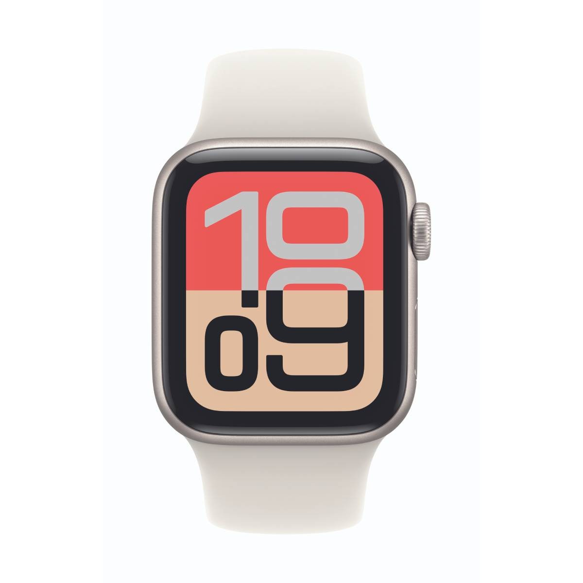 Apple Watch SE 3  40mm Polarstern Aluminium Gehäuse mit Polarstern Sport Band - S/M