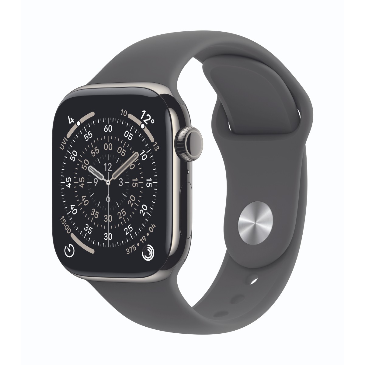 Apple Watch Series 11 Cellular 42mm Natur Titan Gehäuse mit Natur Milanaise Armband