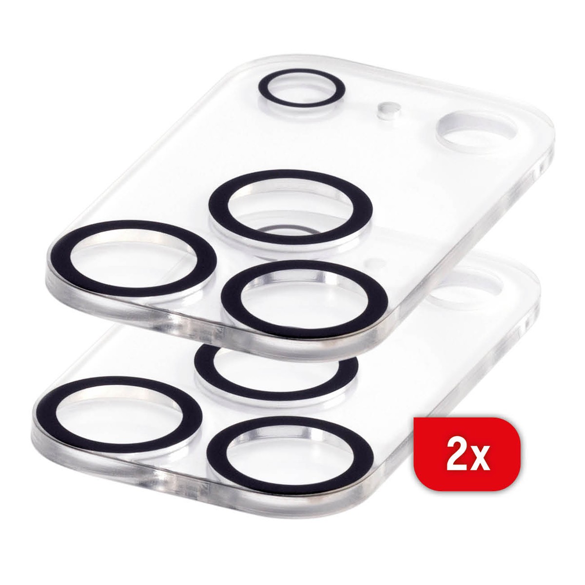 DISPLEX Kamera-Schutzglas für Apple iPhone 17 Pro, 2 Stück