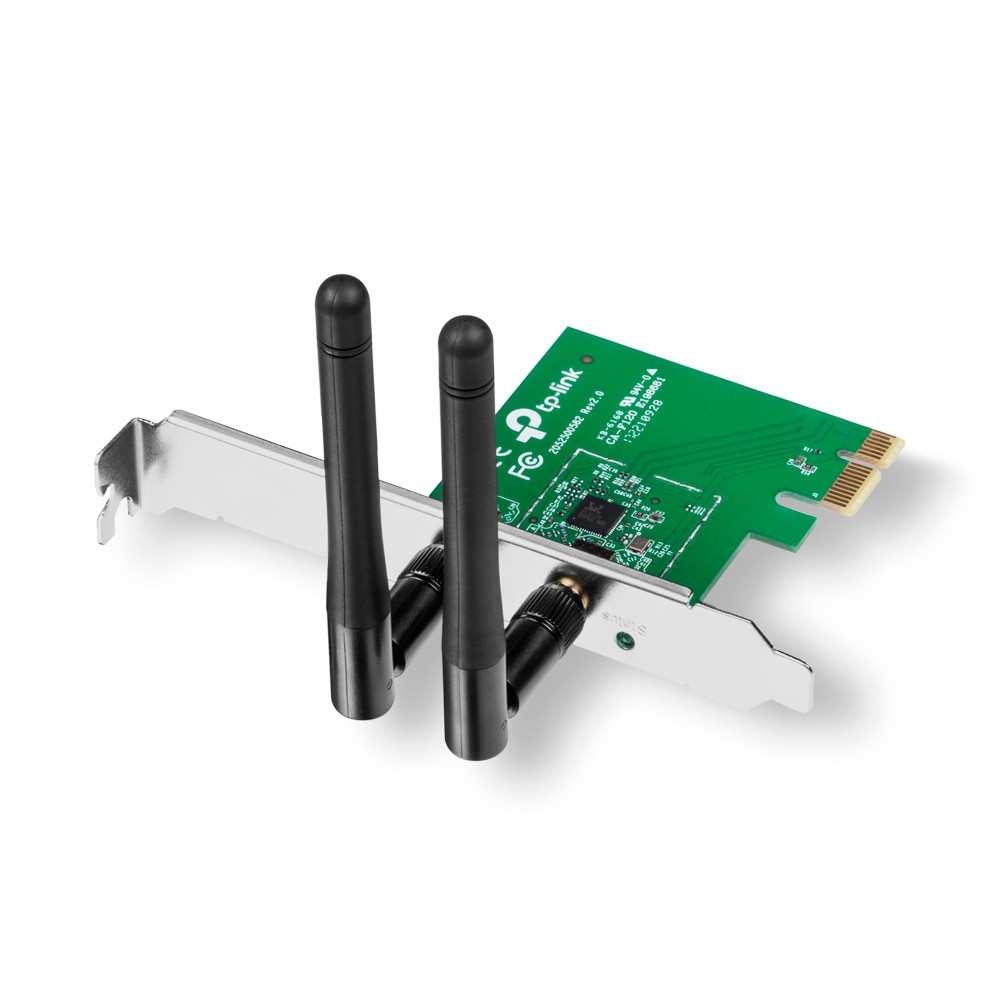 TP-Link TL-WN881ND WLAN Adapter N300 Singleband, PCI Express, 2x Externe Antenne
