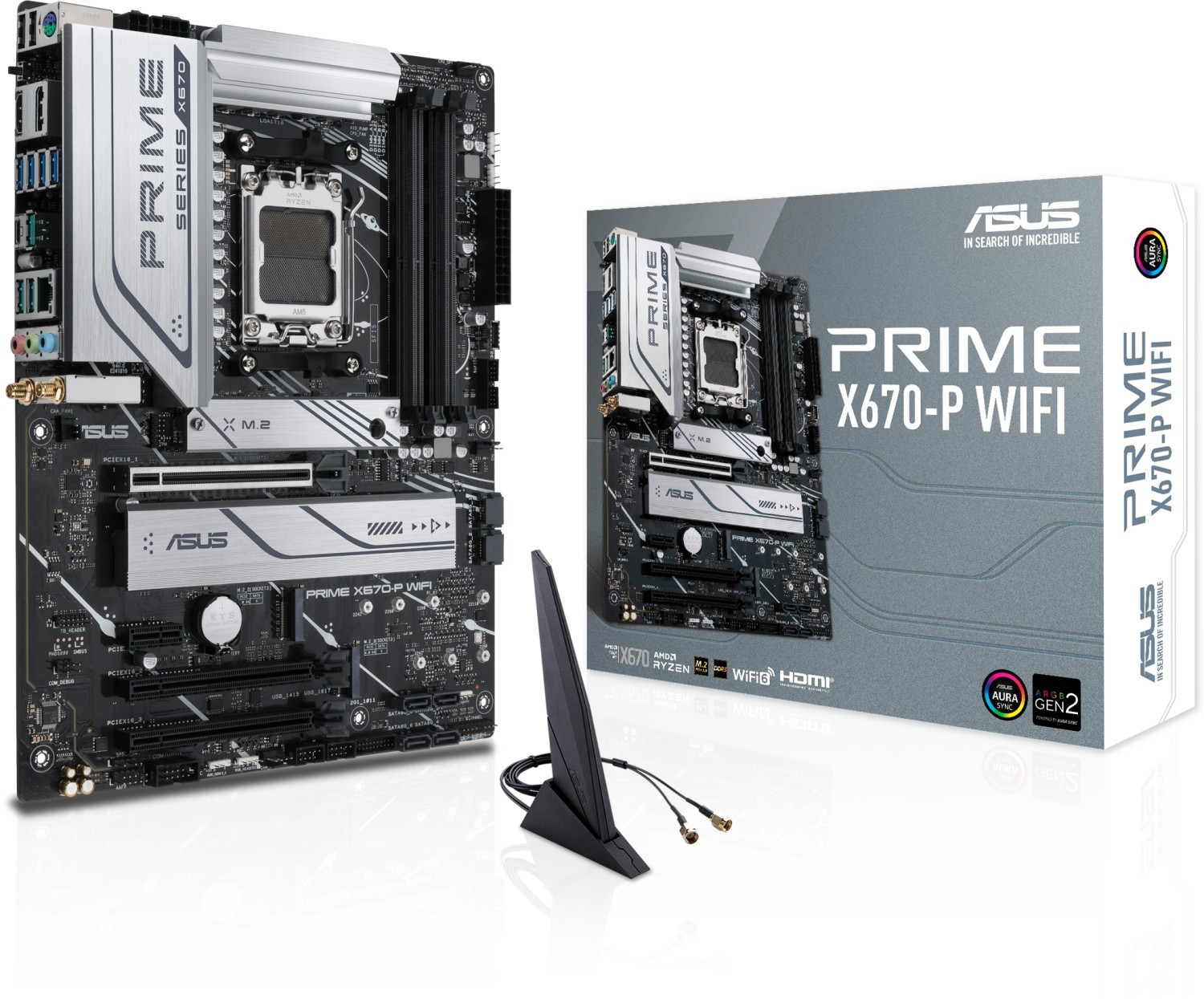 ASUS PRIME X670-P WIFI Mainboard Sockel AM5