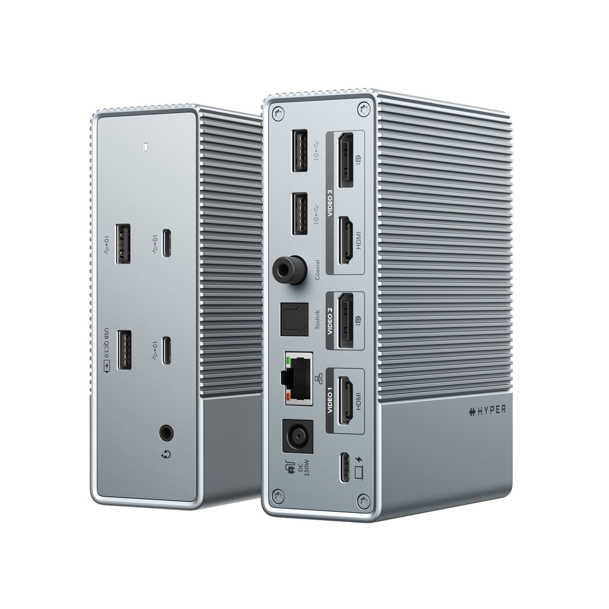 HyperDrive Universal GEN2 15-in-1 USB-C Dockingstation Triple Extended Display