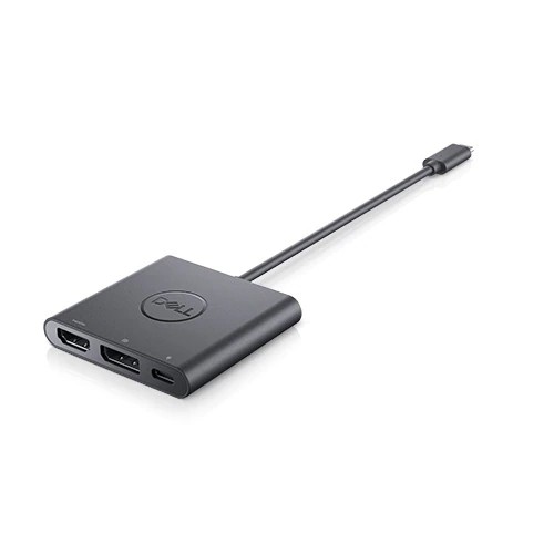 Dell USB-C-an-HDMI-/DP-Adapter mit Stromdurchführung