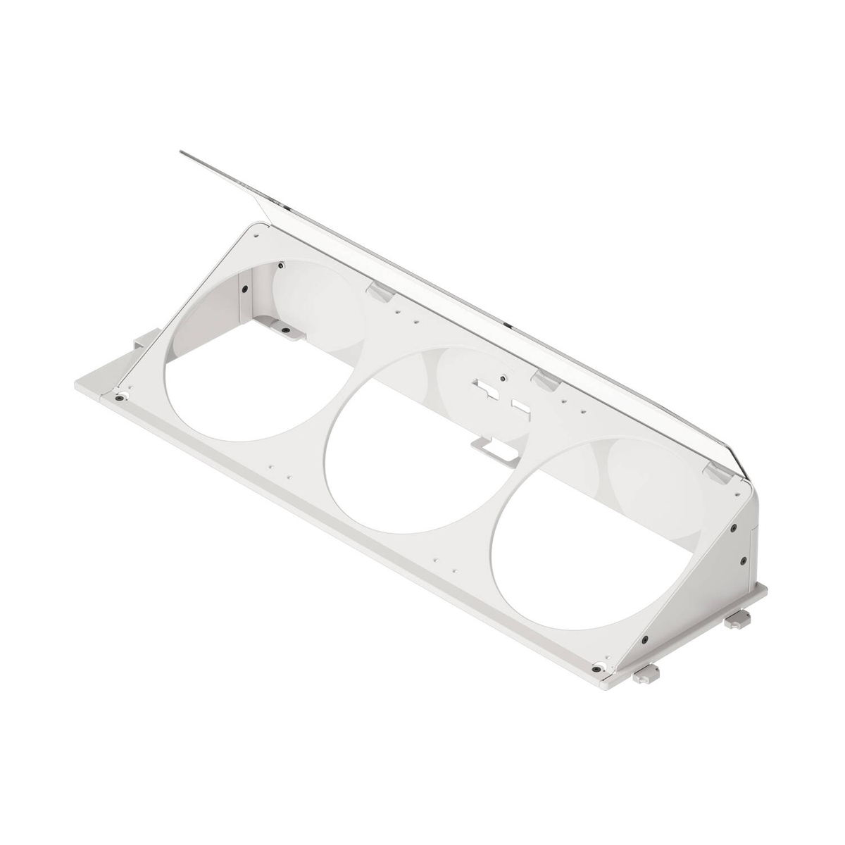 HAVN HS 420 Angled Bottom Fan Bracket weiß