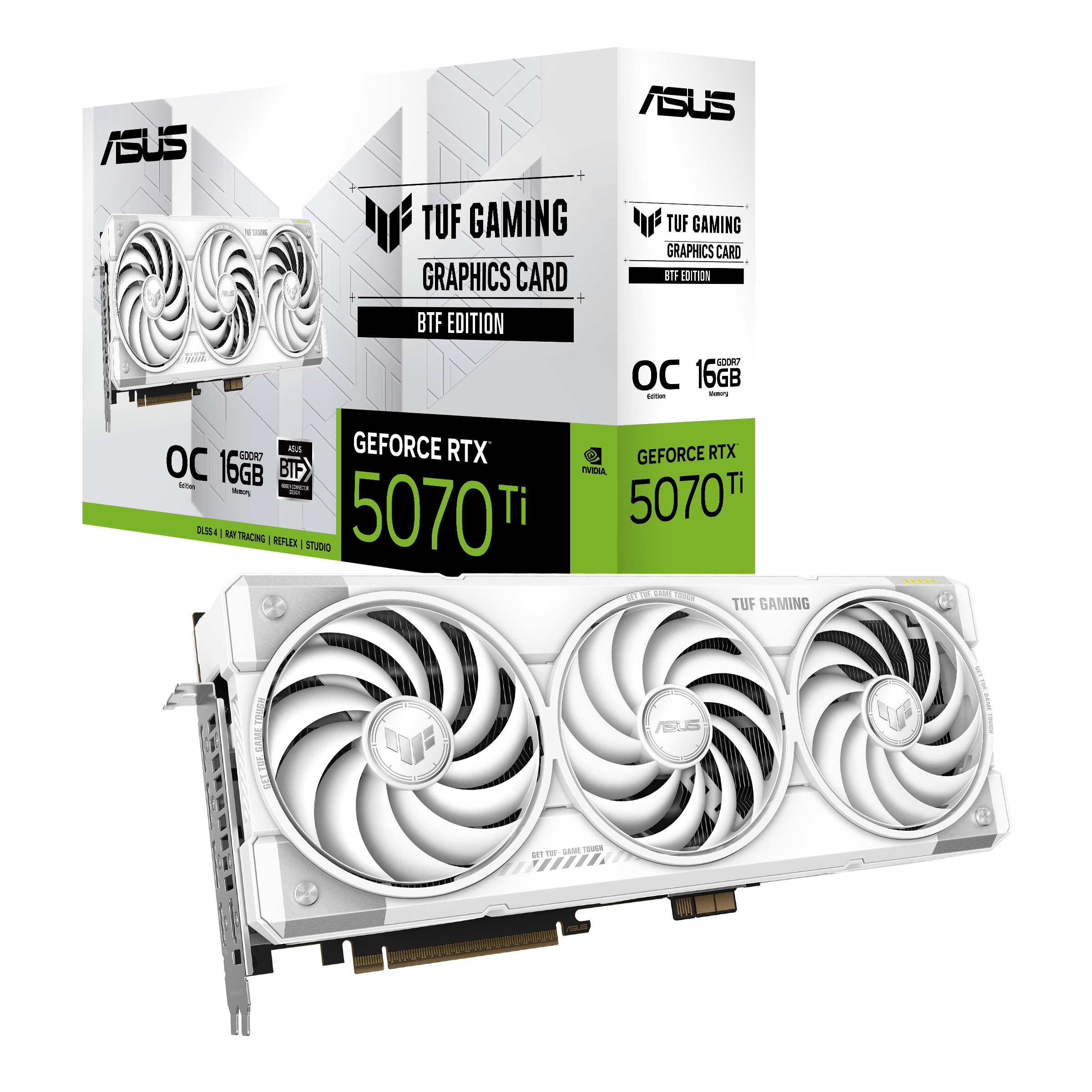 ASUS TUF Gaming GeForce RTX 5070 Ti Weiß OC Edition