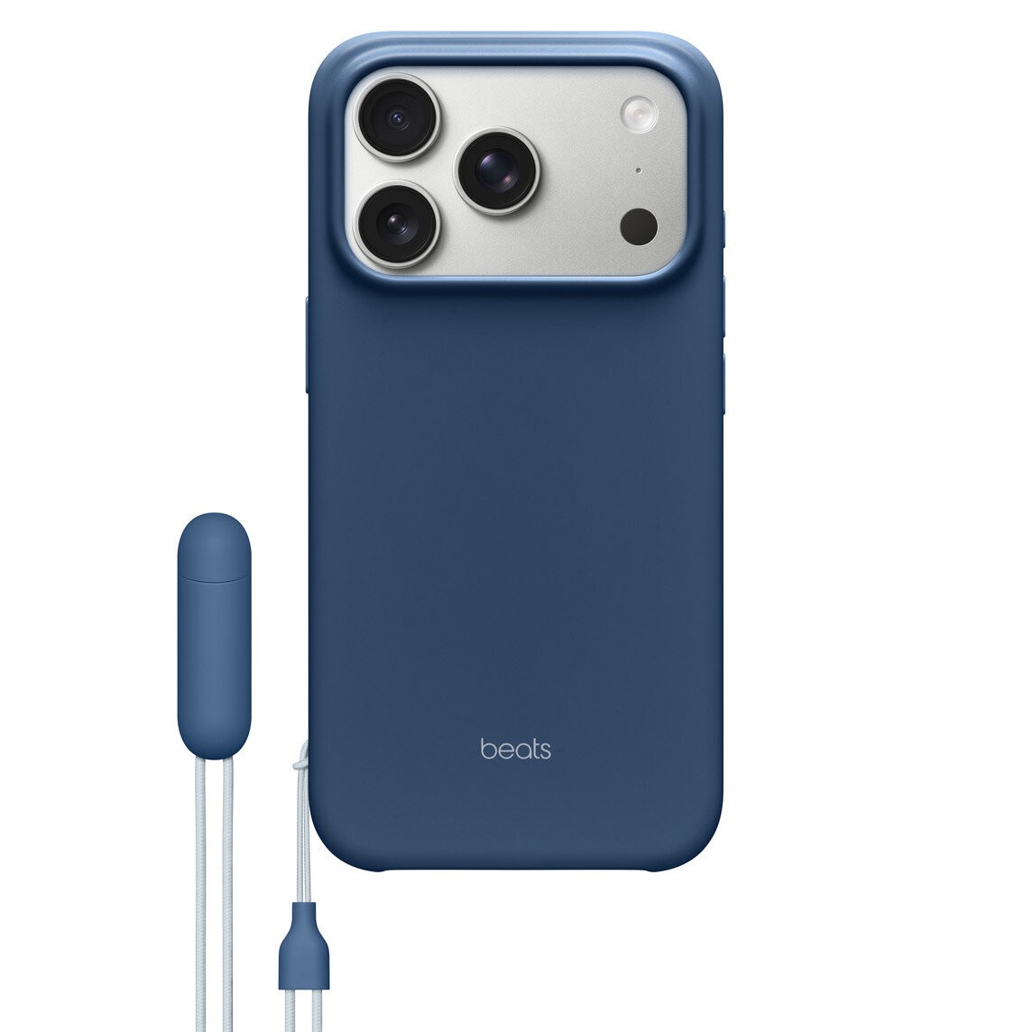 Apple Beats Kickstand Case iPhone 17 Pro Max mit MagSafe - und Kamerasteuerung felsblau