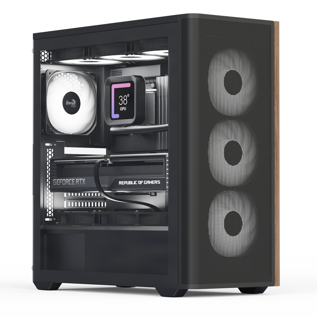AeroCool D501A V2 Black | PC-Gehäuse