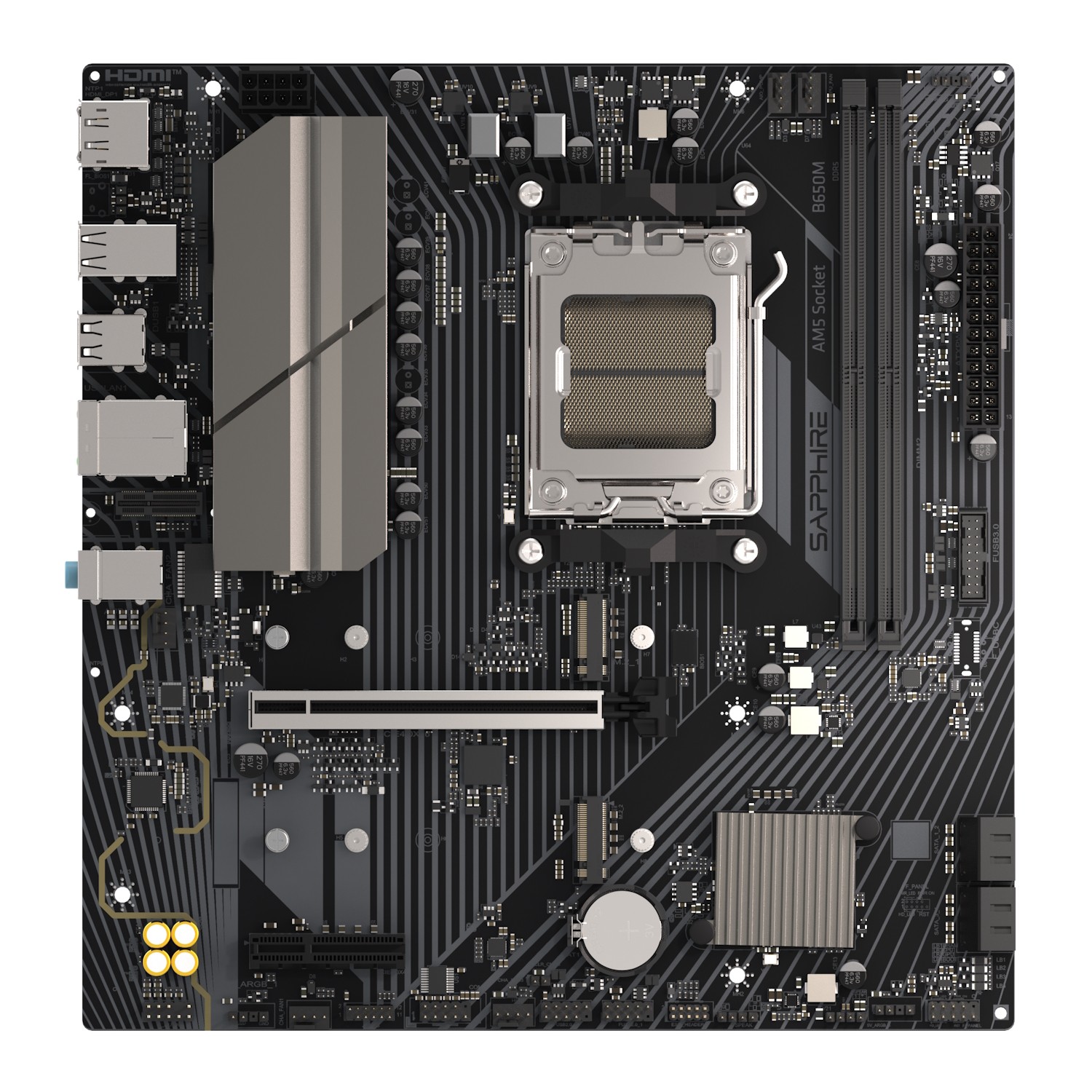 SAPPHIRE B650M-E Mainboard Sockel AM5