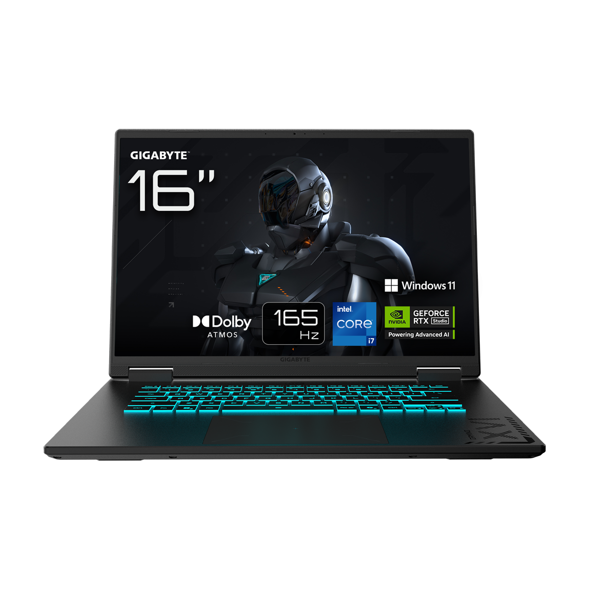 GIGABYTE A16 CMHI2DE893SH - 16" FHD 165Hz IPS Display, Intel Core i7 13620H, 16GB RAM, 512GB SSD, NVIDIA GeForce RTX 4050, Windo