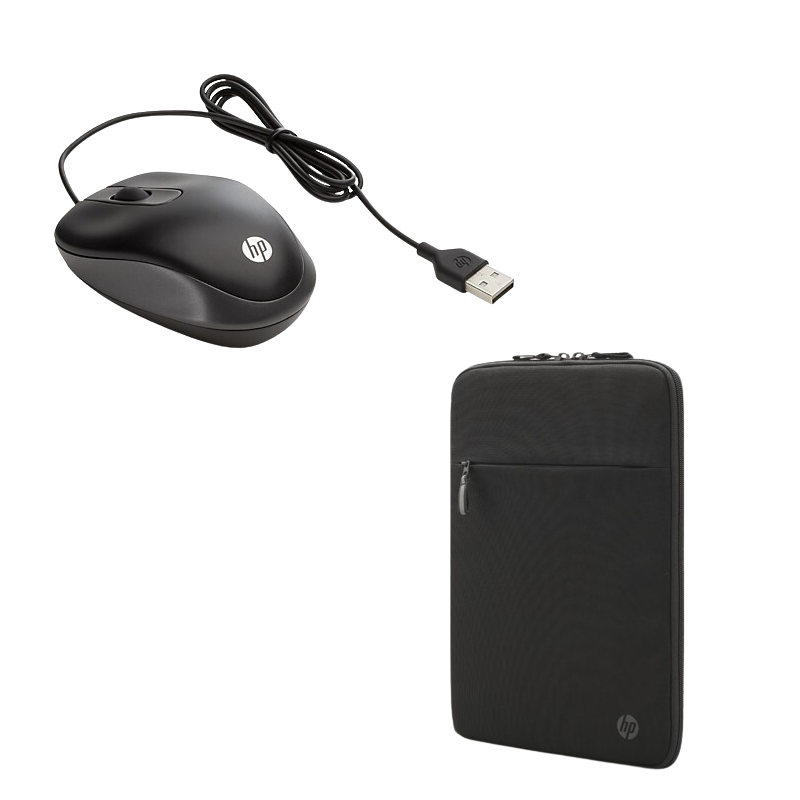 Bundle HP 14,1 Zoll Hülle + USB Maus