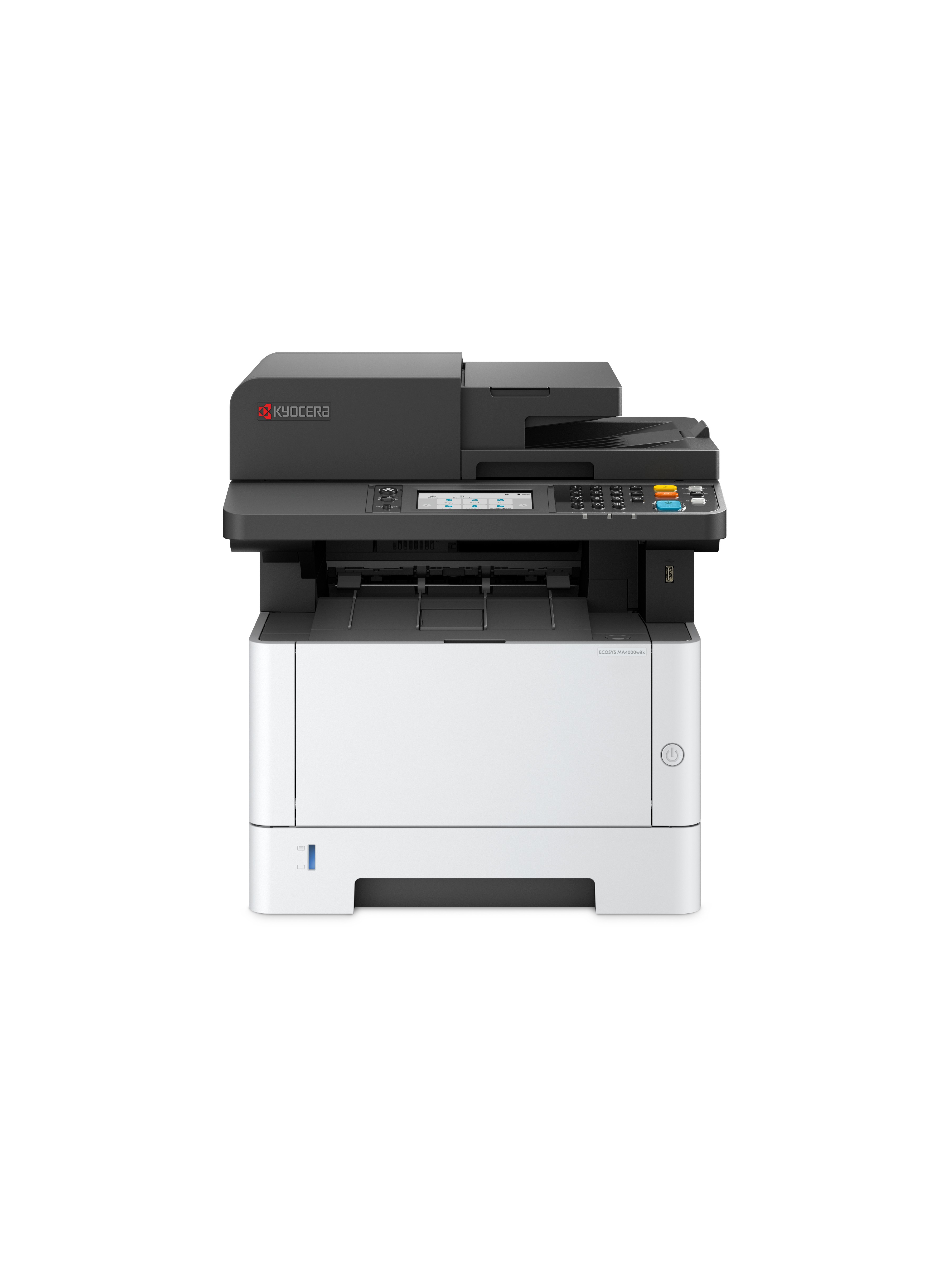 KYOCERA ECOSYS MA4000wifx 4-in-1 Laser-Multifunktionsgerät s/w - A4, Drucker, Scanner, Kopierer, Fax, USB, LAN, WLAN, Duplex